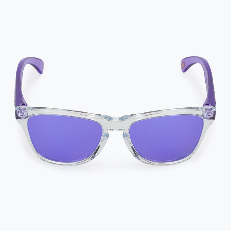 Okulary przeciwsłoneczne dziecięce Oakley Frogskins XXS clear/prizm violet 3