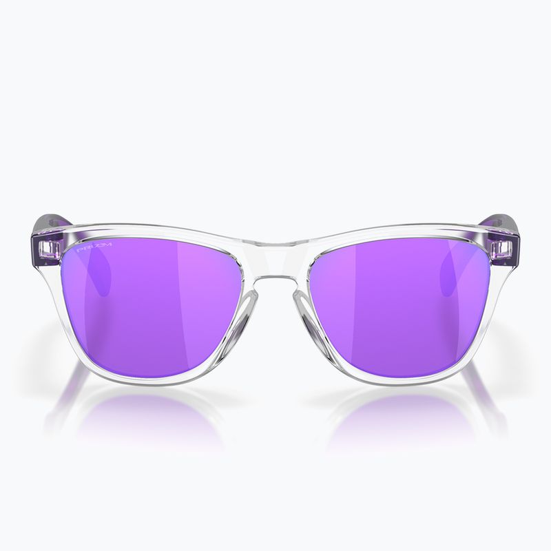Okulary przeciwsłoneczne dziecięce Oakley Frogskins XXS clear/prizm violet 2
