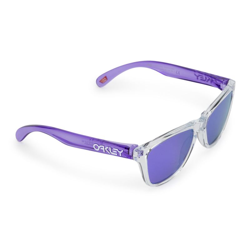 Okulary przeciwsłoneczne dziecięce Oakley Frogskins XXS clear/prizm violet 11