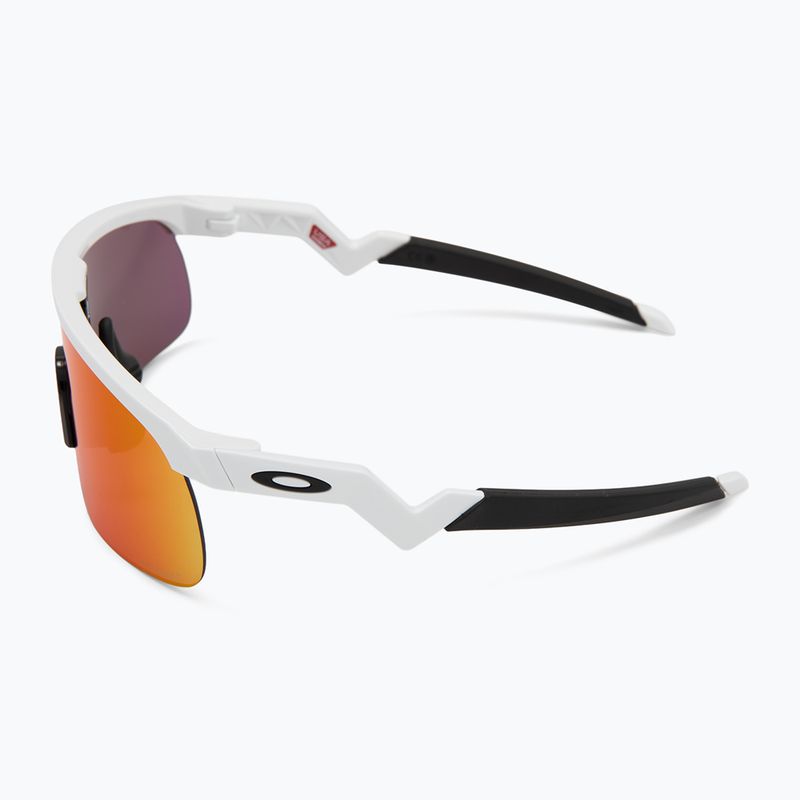 Okulary przeciwsłoneczne dziecięce Oakley Resistor PC polished white/prizm field 4