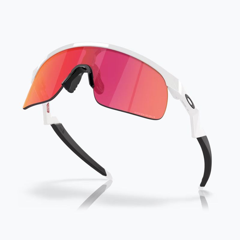 Okulary przeciwsłoneczne dziecięce Oakley Resistor PC polished white/prizm field 4