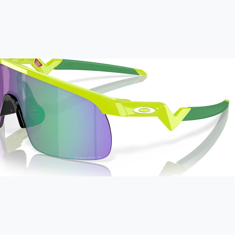 Okulary przeciwsłoneczne dziecięce Oakley Resistor retina burn/prizm jade 7