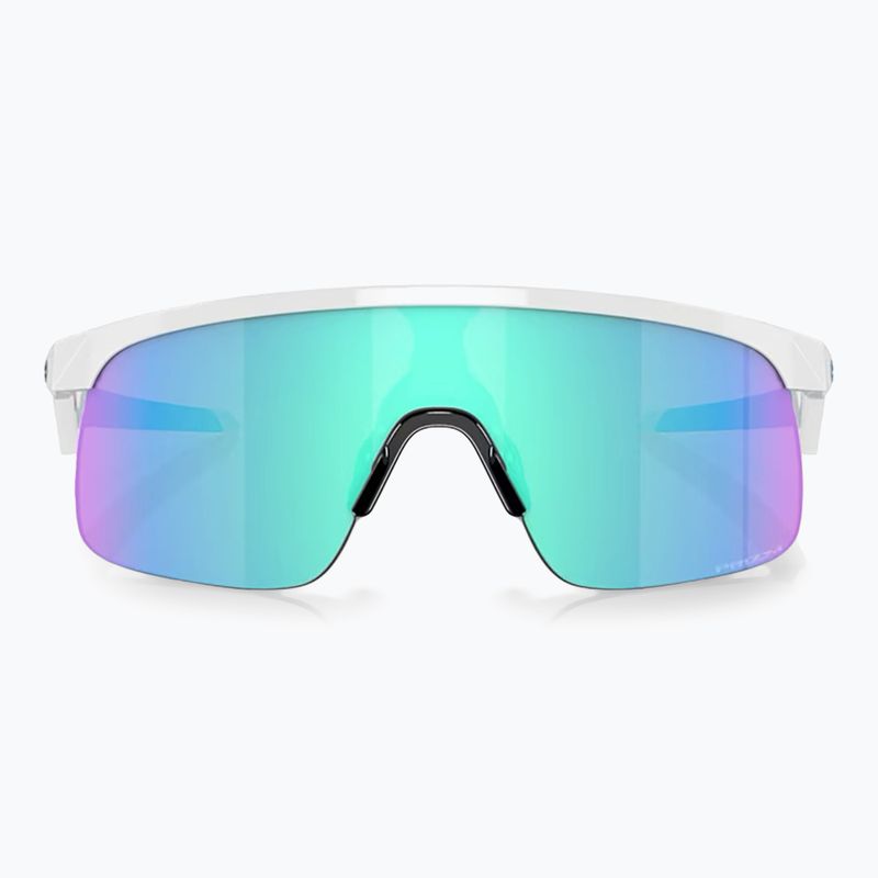 Okulary przeciwsłoneczne dziecięce Oakley Resistor polished white/prizm sapphire 2