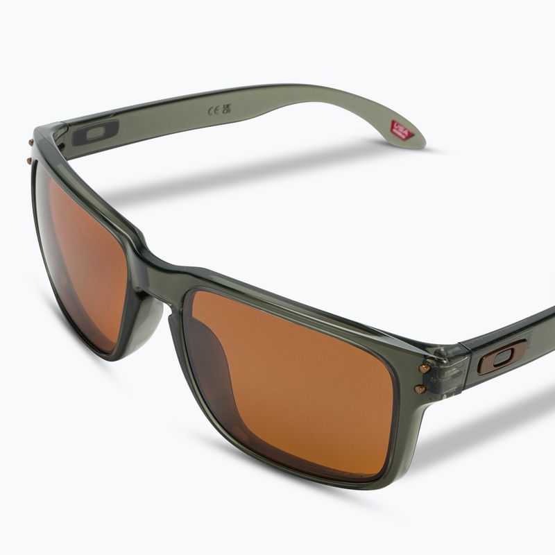Okulary przeciwsłoneczne Oakley Holbrook olive ink/prizm tungsten polarized 5