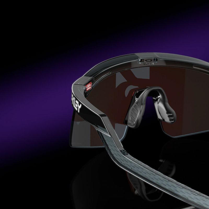 Okulary przeciwsłoneczne Oakley Hydra crystal black/prizm violet 9