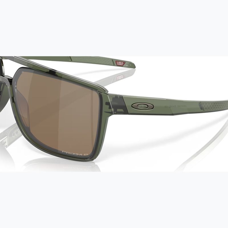 Okulary przeciwsłoneczne Oakley Castel olive ink 6
