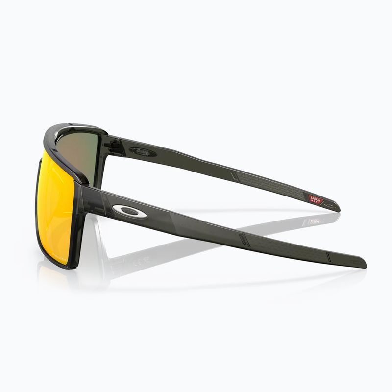 Okulary przeciwsłoneczne Oakley Castel matte grey smoke/prizm ruby 3