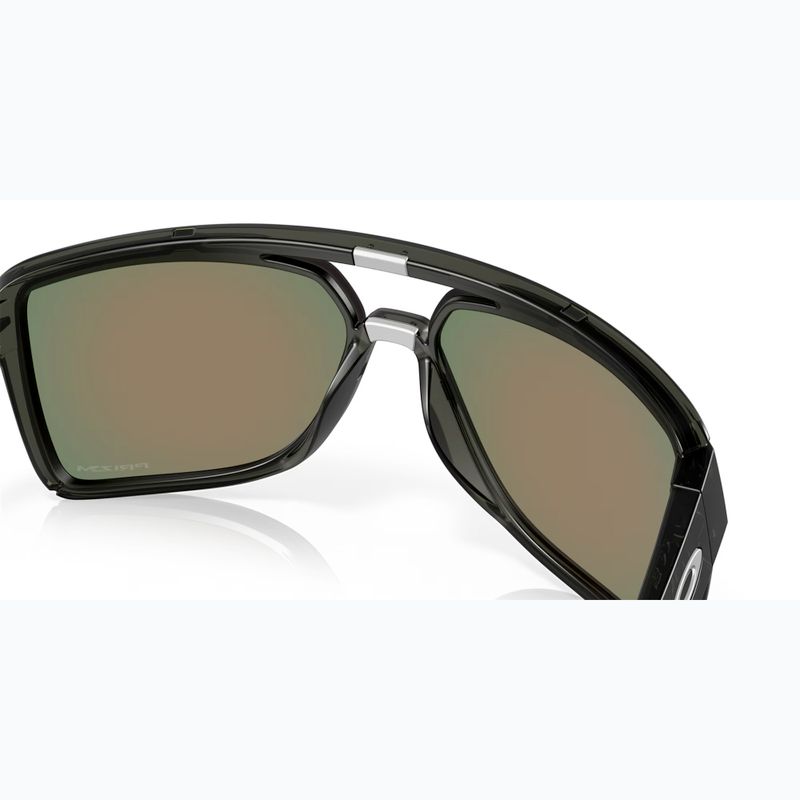 Okulary przeciwsłoneczne Oakley Castel matte grey smoke/prizm ruby 7