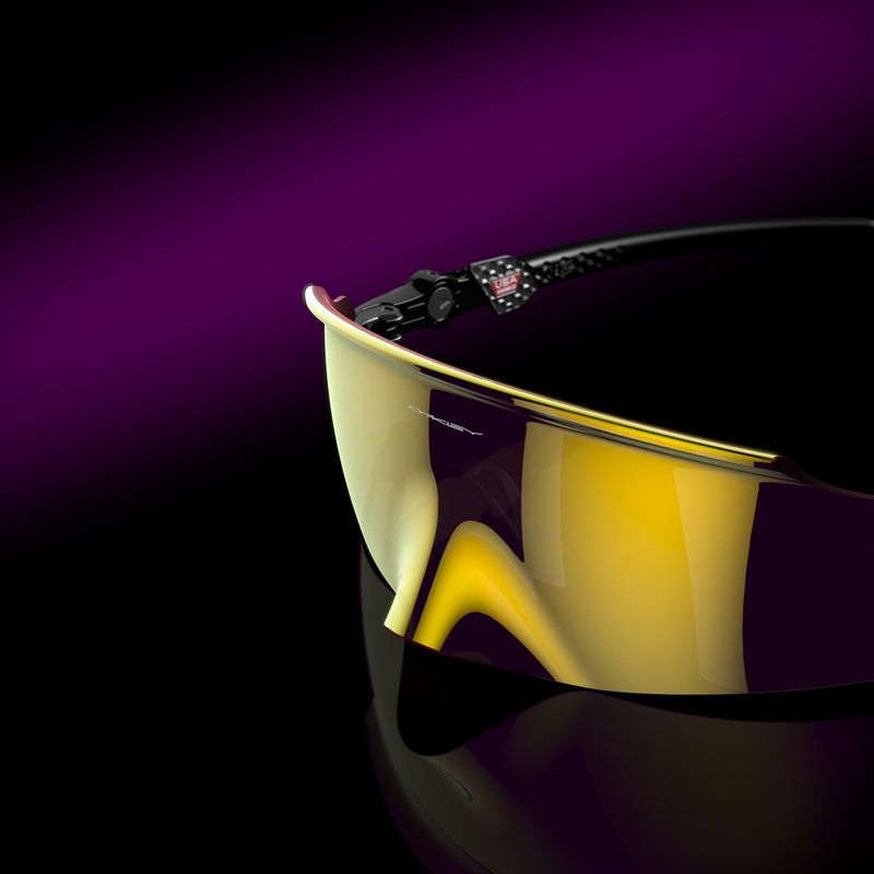 Okulary przeciwsłoneczne Oakley Kato polished black/prizm 24k 9