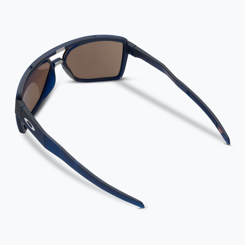 Okulary przeciwsłoneczne Oakley Castel matte trans blue/prizm deep water polarized 2