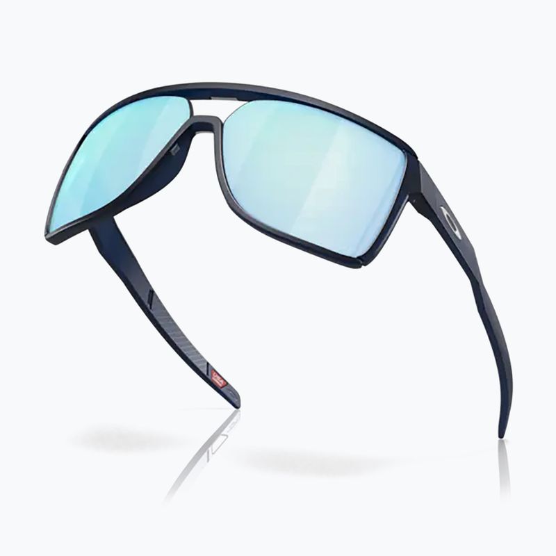 Okulary przeciwsłoneczne Oakley Castel matte trans blue/prizm deep water polarized 9