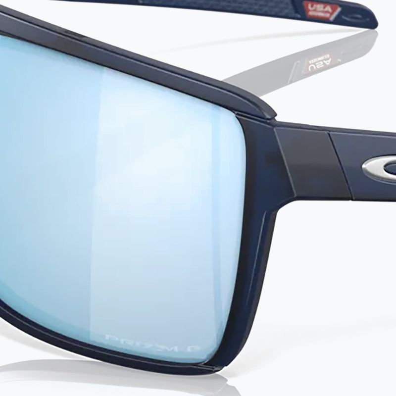 Okulary przeciwsłoneczne Oakley Castel matte trans blue/prizm deep water polarized 11