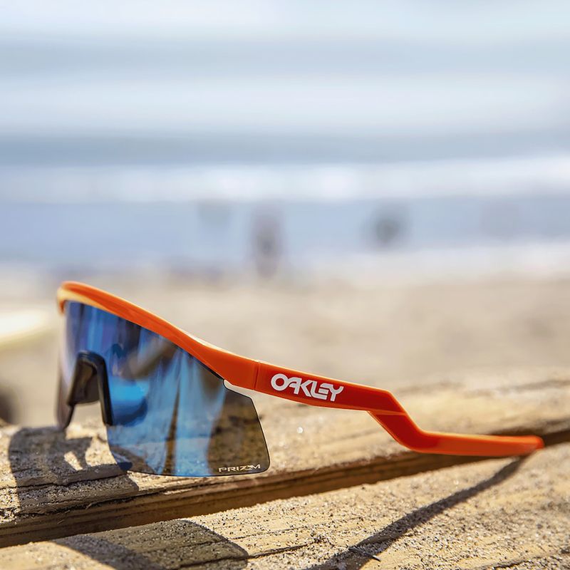 Okulary przeciwsłoneczne Oakley Hydra neon orange/prizm sapphire 11