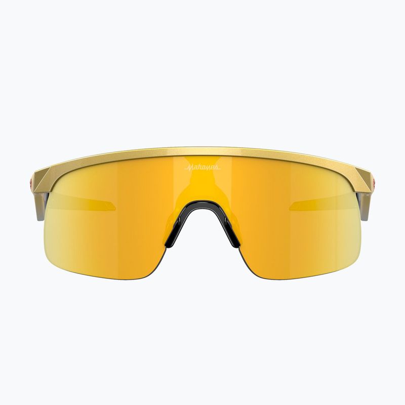 Okulary przeciwsłoneczne dziecięce Oakley Resistor gold/prizm 24k 2