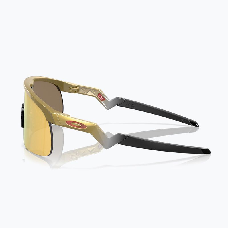 Okulary przeciwsłoneczne dziecięce Oakley Resistor gold/prizm 24k 6