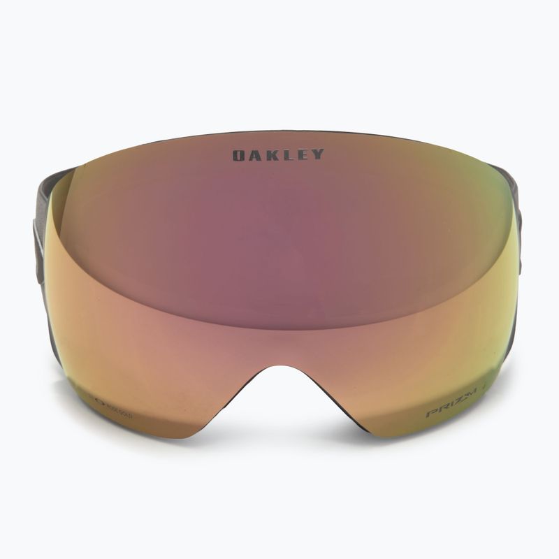 Gogle narciarskie Oakley Flight Deck L matte forged iron/prizm rose gold iridium 2
