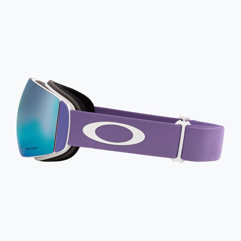 Gogle narciarskie Oakley Flight Deck M matte lilac/prizm sapphire iridium 4