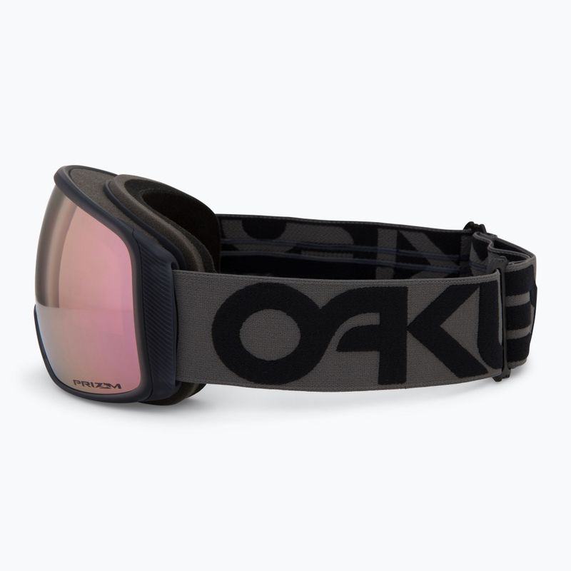 Gogle narciarskie Oakley Flight Tracker L matte b1b forged iron/prizm rose gold iridium 4
