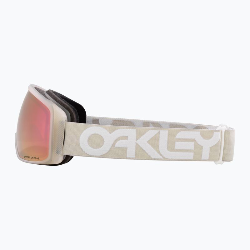 Gogle narciarskie Oakley Flight Tracker M matte b1b cool grey/prizm rose gold iridium 4