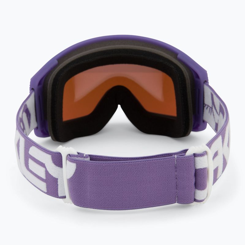 Gogle narciarskie Oakley Flight Tracker M matte b1b lilac/prizm sapphire iridium 3
