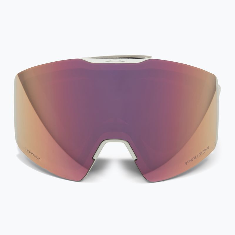 Gogle narciarskie Oakley Fall Line M matte cool grey/prizm rose gold iridium 2