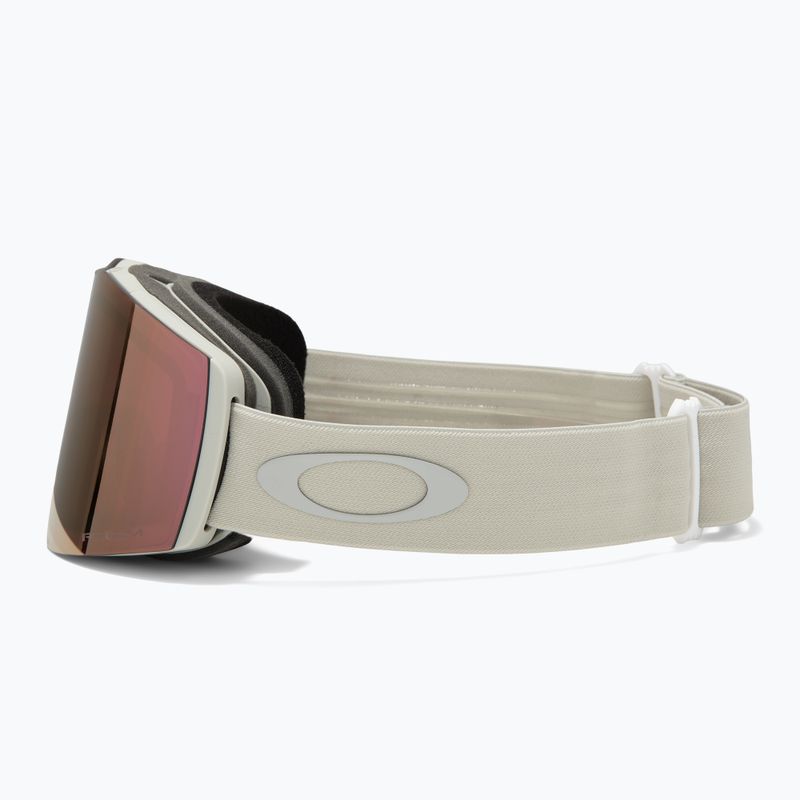 Gogle narciarskie Oakley Fall Line M matte cool grey/prizm rose gold iridium 4