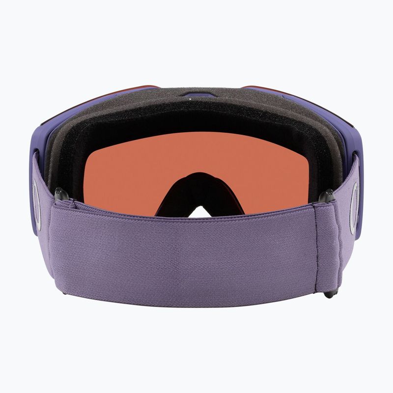 Gogle narciarskie Oakley Fall Line M matte lilac/prizm sapphire iridium 4