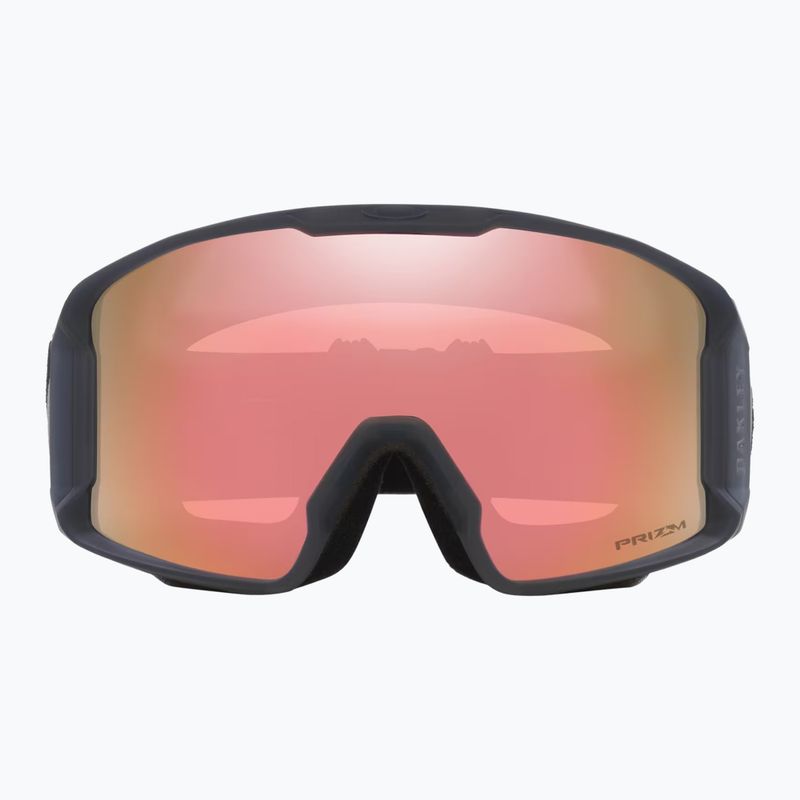 Gogle narciarskie Oakley Line Miner L matte b1b forged iron/prizm rose gold iridium 2