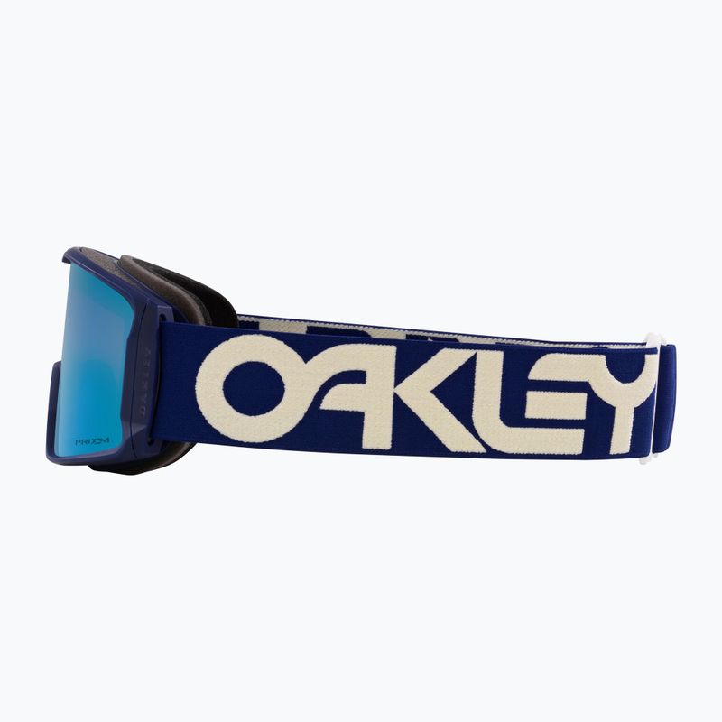 Gogle narciarskie Oakley Line Miner L matte b1b navy/prizm sapphire iridium 5