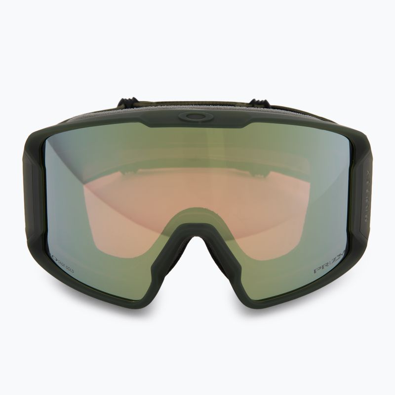 Gogle narciarskie Oakley Line Miner L matte b1b dark brush/prizm sage gold iridium 2