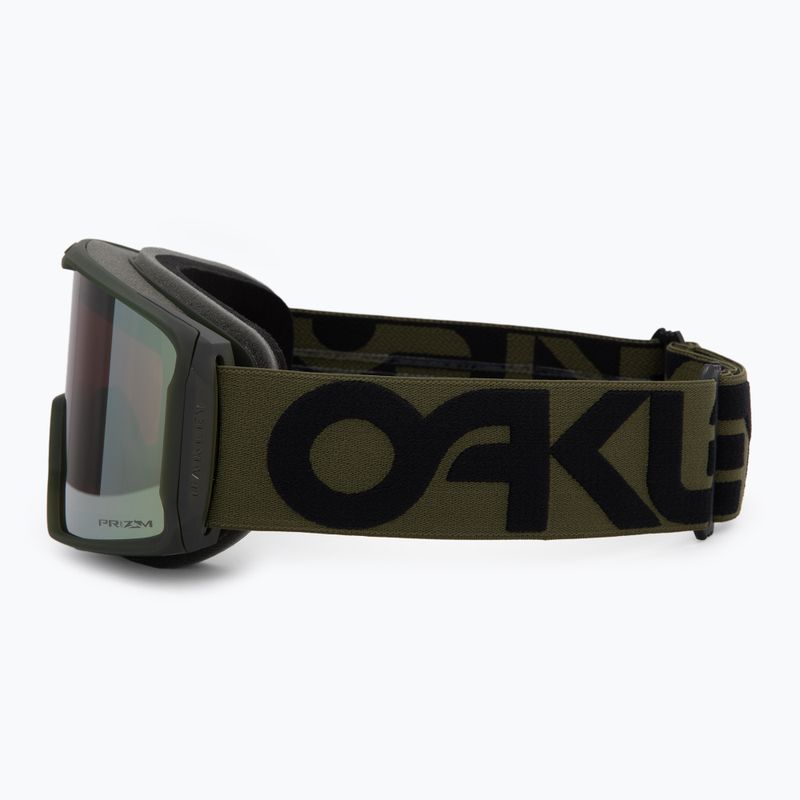 Gogle narciarskie Oakley Line Miner L matte b1b dark brush/prizm sage gold iridium 4