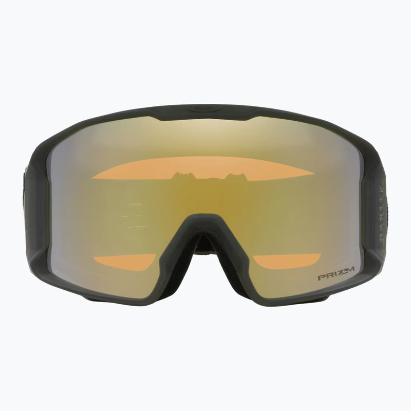 Gogle narciarskie Oakley Line Miner L matte b1b dark brush/prizm sage gold iridium 2