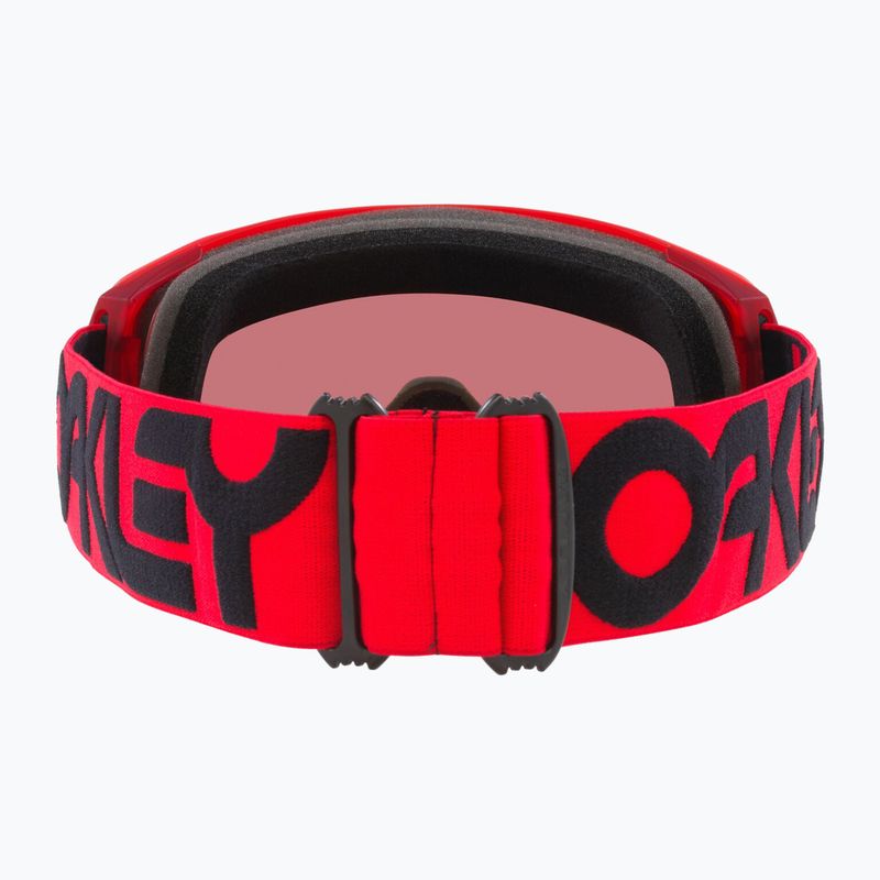 Gogle narciarskie Oakley Line Miner L matte b1b redline/prizm torch iridium 4