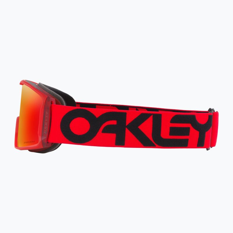 Gogle narciarskie Oakley Line Miner L matte b1b redline/prizm torch iridium 5