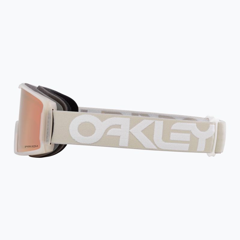 Gogle narciarskie Oakley Line Miner M matte b1b cool grey/prizm rose gold iridium 4