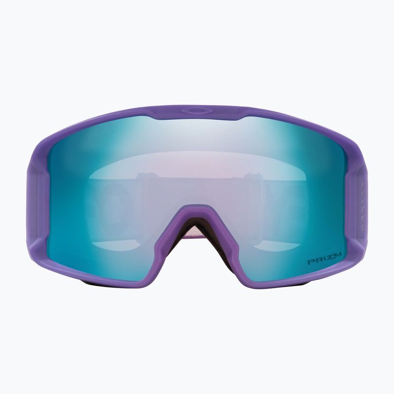 Gogle narciarskie Oakley Line Miner M matte b1b lilac/prizm sapphire iridium 2