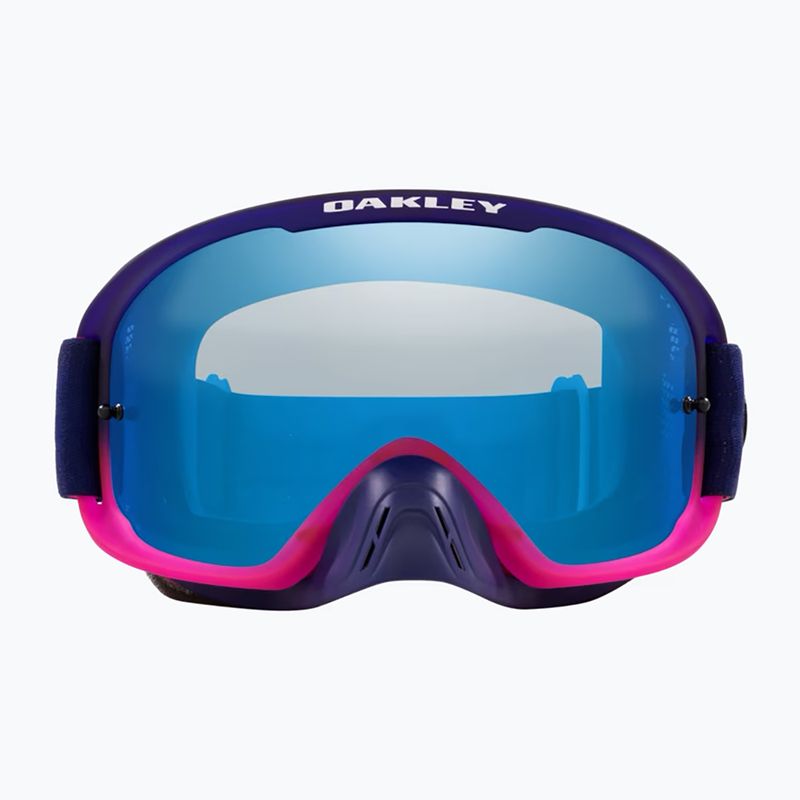 Gogle rowerowe Oakley O Frame 2.0 Pro MTB tld navy stripes/black ice iridium 6