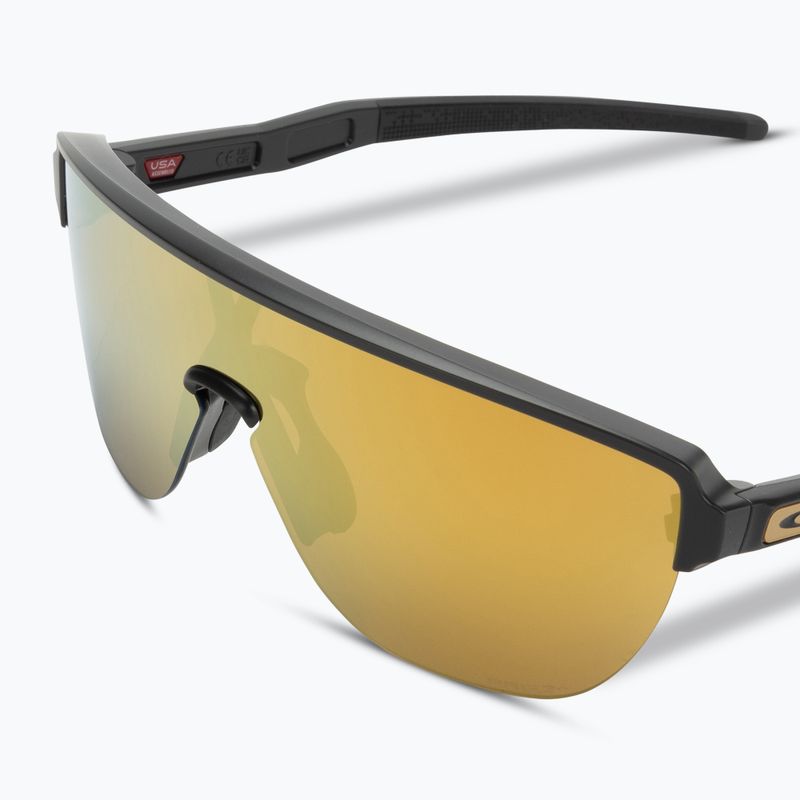 Okulary przeciwsłoneczne Oakley Corridor matte carbon/iridium 5