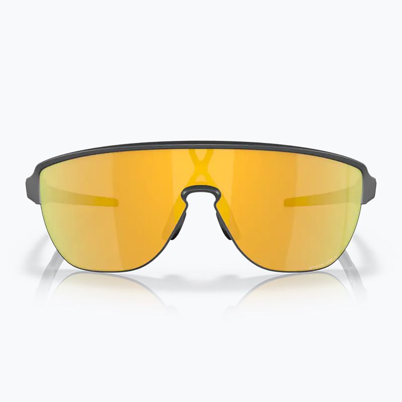 Okulary przeciwsłoneczne Oakley Corridor matte carbon/iridium 7