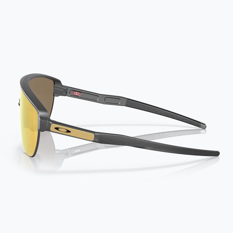Okulary przeciwsłoneczne Oakley Corridor matte carbon/iridium 8