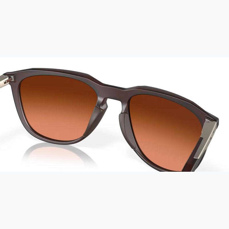 Okulary przeciwsłoneczne Oakley Thurso matte rootbeer/prizm brown gradient 7