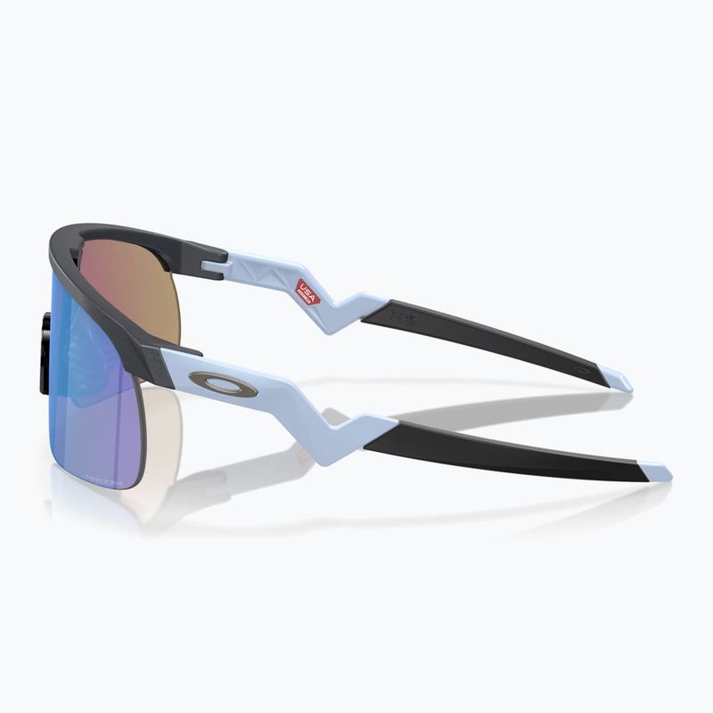 Okulary przeciwsłoneczne dziecięce Oakley Resistor blue steel/prizm sapphire 7