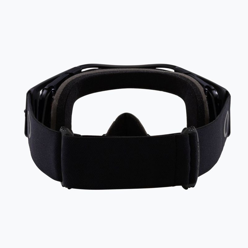Gogle rowerowe Oakley Airbrake MTB black gunmetal/clear 4