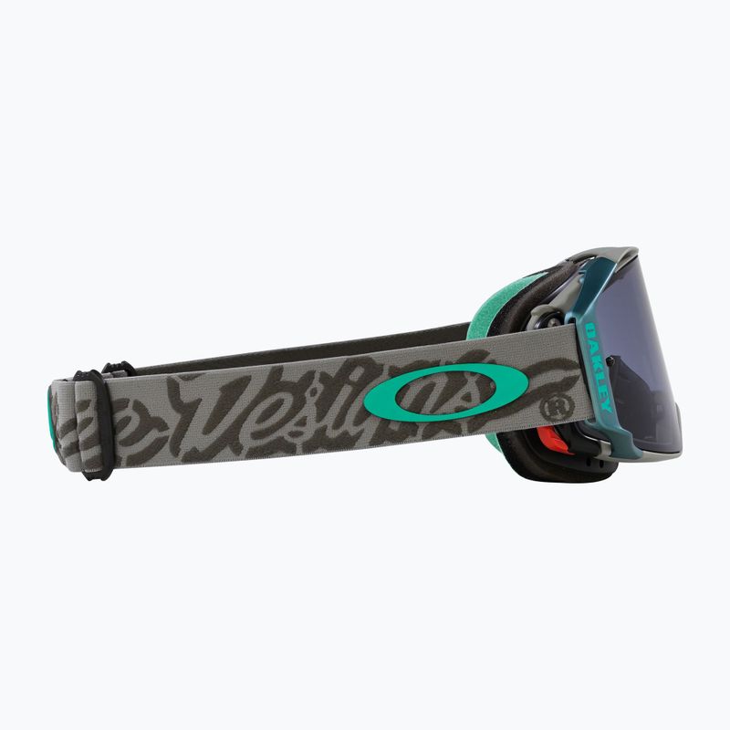 Gogle rowerowe Oakley Airbrake MTB tld tactical green/light grey 2