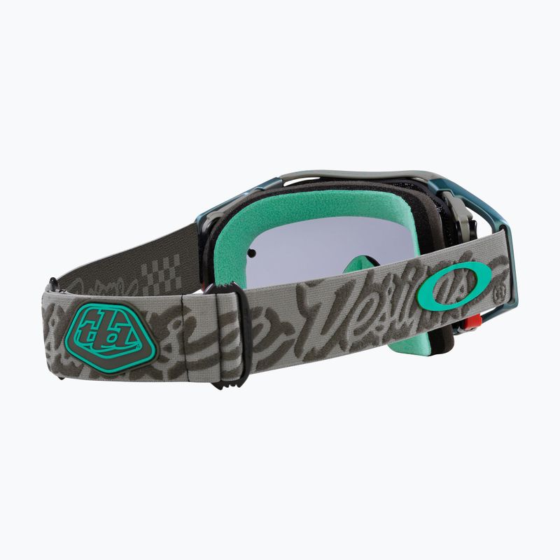 Gogle rowerowe Oakley Airbrake MTB tld tactical green/light grey 3