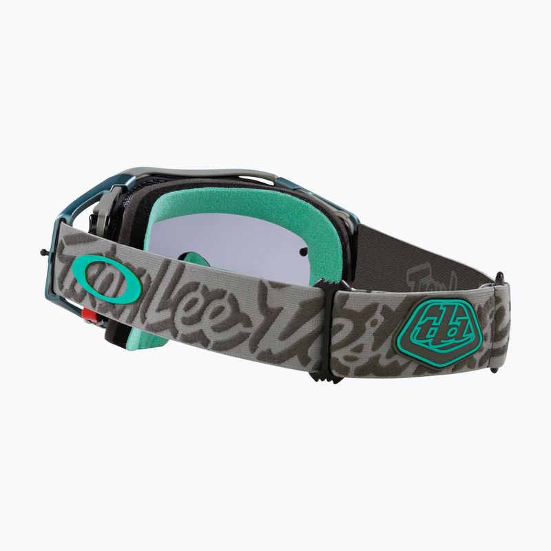 Gogle rowerowe Oakley Airbrake MTB tld tactical green/light grey 5