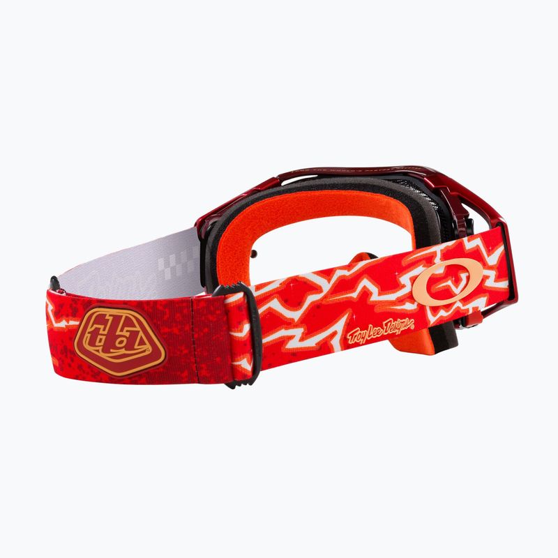 Gogle rowerowe Oakley Airbrake MTB tld red lightning/clear 3