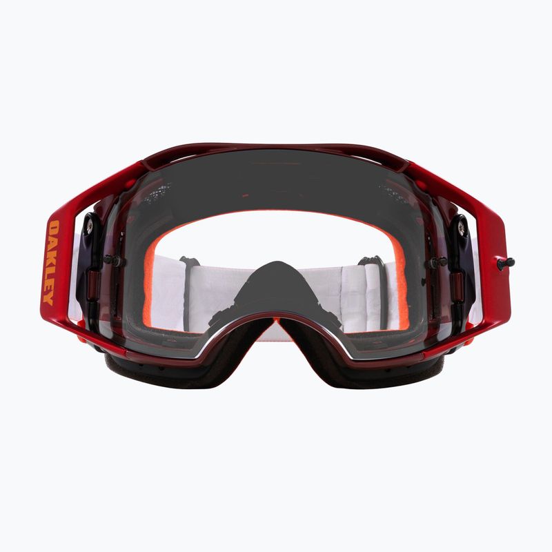 Gogle rowerowe Oakley Airbrake MTB tld red lightning/clear 8