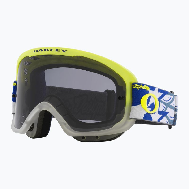 Gogle rowerowe Oakley O Frame 2.0 Pro MTB tld blue wings/dark grey