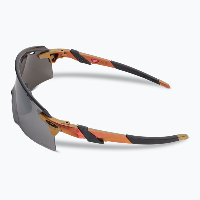 Okulary przeciwsłoneczne Oakley Encoder Strike Vented matte red/gold colorshift/prizm black 4